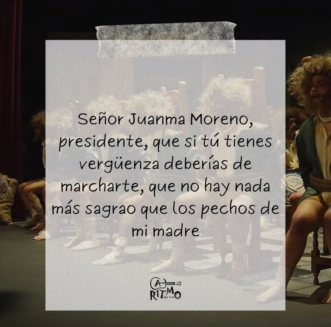 juvenmarchadh's tweet photo. Desde Dos Hermanas, en el #COAC2026 y para toda Andalucía, tenemos un mensaje que darle a @JuanMa_Moreno 

Dejad de mentir con algo tan grave como el cáncer, pero en especial, dejad de jugar con la vida de nuestras madres.

Por dignidad y vergüenza. https://t.co/Oh76l3VfIL