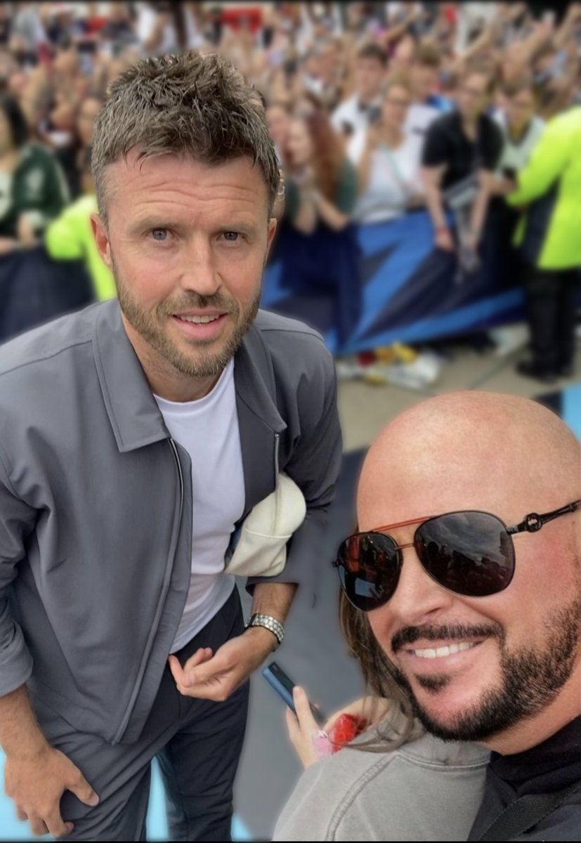 I didn’t know that in June last year I had snapped a picture with a man who was a future interim boss at Manchester United. I’ve always felt that Cardiff was one of the most underrated midfielders in Europe. And I wish him nothing but the best sorting out the wreckage at OT.