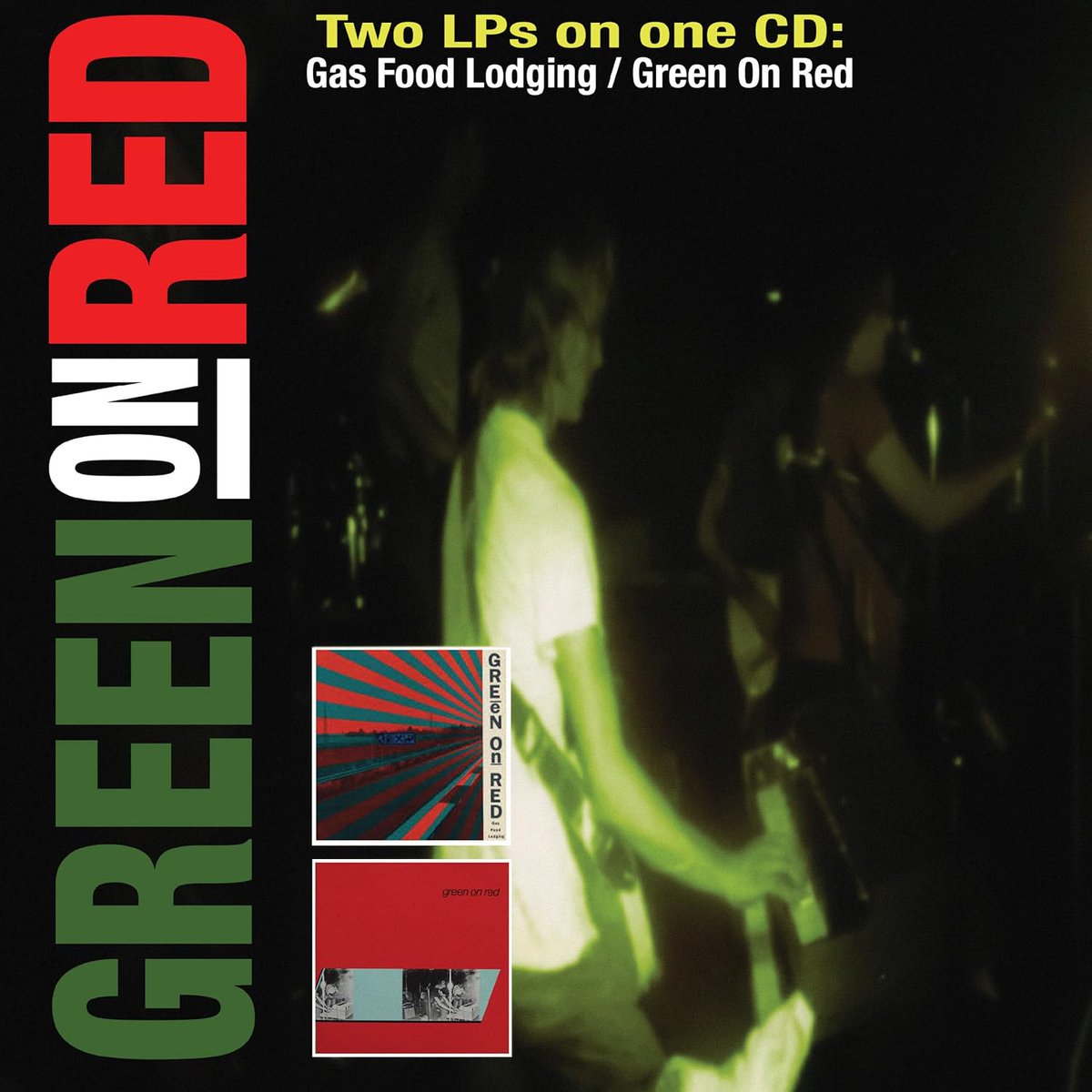 RecCollMag's tweet image. Out 23 Jan., #GreenOnRed/Gas Food Lodging, on Music On CD.