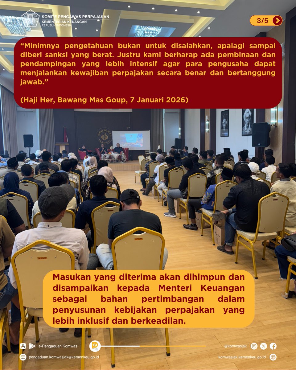 Komite Pengawas Perpajakan tweet media