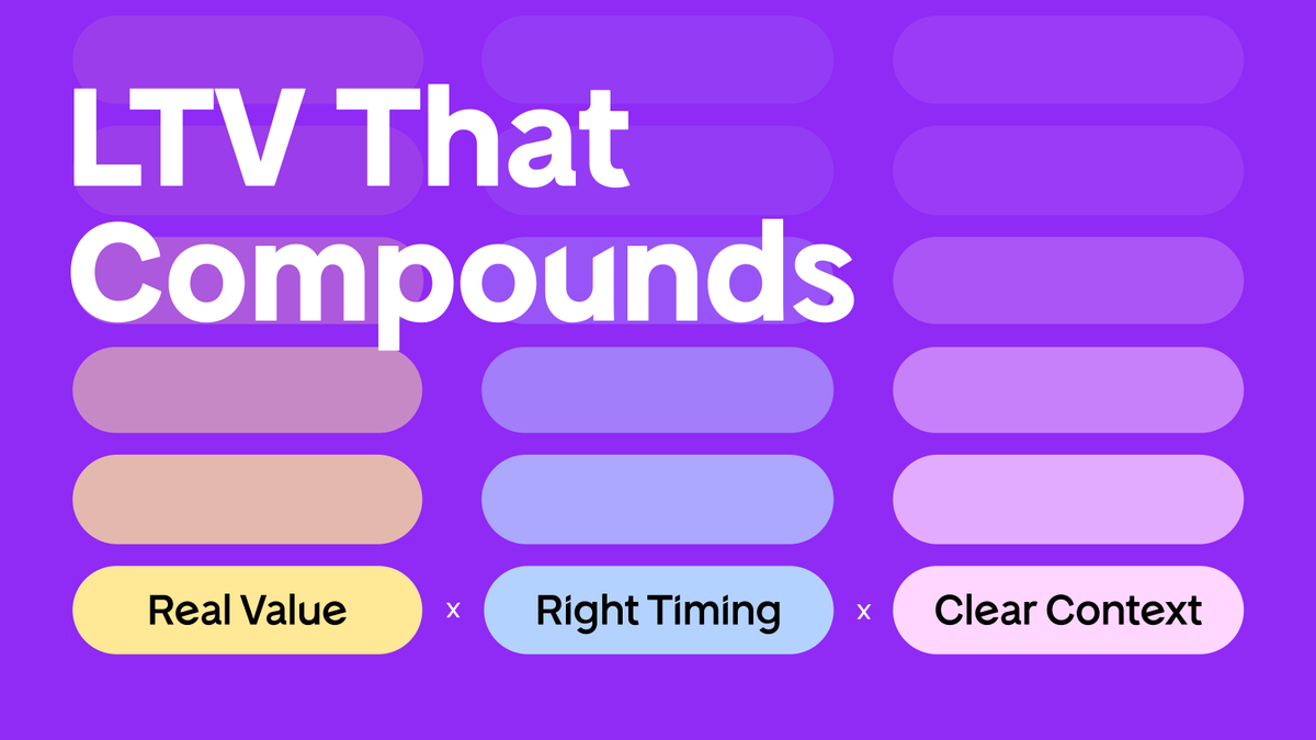 You don’t need shady tactics or louder upsells to make more money.
You need pricing and prompts that follow real usage.

Do that, and customer lifetime value climbs without putting pressure on users.

Here’s why LTV stalls when prompts don’t follow usage and how to fix it. 🧵