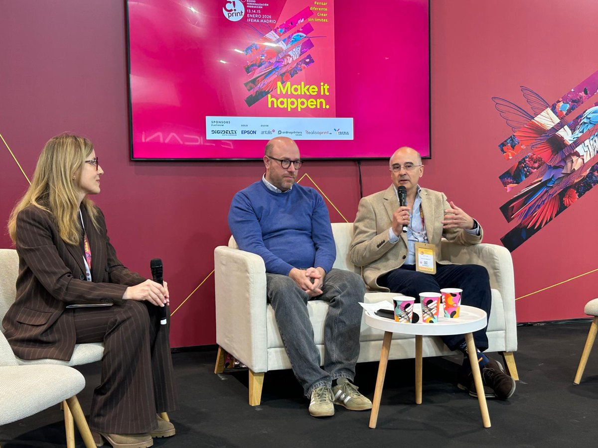 📣 Jesús Durá, presidente de FESPA España, en la inauguración de C!Print Madrid 2026. 🎉

#C!Print #Madrid #2026 #Inauguración