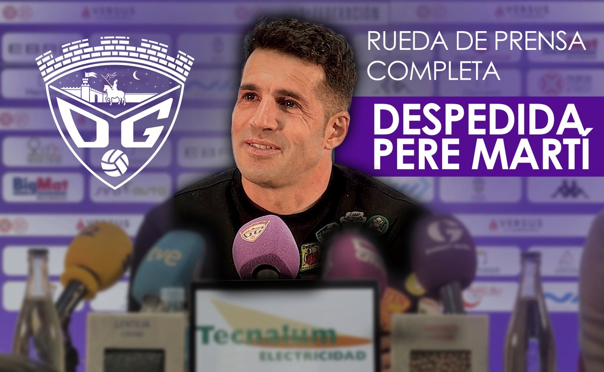 📹 Rueda de prensa completa de la despedida de Pere Martí.

➕ Incluye declaraciones de Néstor Susaeta (director deportivo) y Carlos Ávila (presidente).

🔗 youtube.com/watch?v=xcPwJC…