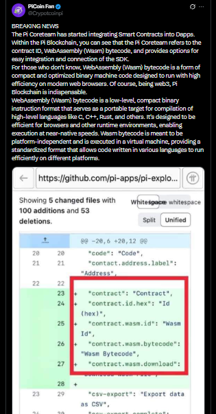 Inter_Saigon's tweet photo. NHÓM NỒNG CỐT PI TÍCH HỢP HỢP ĐỒNG THÔNG MINH VÀO DAPPS: THÚC ĐẨY MẠNG PI VÀ WEB3

Pi Coreteam tích hợp hợp đồng thông minh vào các Dapp trên Pi Blockchain bằng mã bytecode WebAssembly, cho phép các ứng dụng Web3 hiệu quả và mở rộng PiCoin.

Nhóm phát triển cốt lõi của Pi đã công bố một bước phát triển quan trọng trong quá trình tiến hóa của hệ sinh thái Blockchain Pi. Nhóm đã bắt đầu tích hợp hợp đồng thông minh vào các ứng dụng phi tập trung, đánh dấu một bước tiến đáng kể về chức năng và khả năng mở rộng của mạng lưới. Sáng kiến ​​này thể hiện cam kết của mạng lưới trong việc thúc đẩy các công nghệ Web3 và cung cấp các công cụ cho các nhà phát triển để tạo ra các ứng dụng mạnh mẽ và hiệu quả bằng cách sử dụng PiCoin làm đơn vị tiền tệ gốc.

Hợp đồng thông minh là các thỏa thuận tự thực thi với các điều khoản được viết trực tiếp vào mã. Trên Pi Blockchain, các hợp đồng này hiện đang được kết nối với các Dapp thông qua hỗ trợ ID hợp đồng và mã bytecode WebAssembly, cung cấp cho các nhà phát triển các tùy chọn tích hợp và kết nối liền mạch thông qua bộ công cụ phát triển phần mềm. Cách tiếp cận này đảm bảo rằng các ứng dụng được xây dựng trên Pi Blockchain vừa an toàn vừa hiệu quả cao, cho phép các nhà phát triển tận dụng tối đa tiềm năng của mạng lưới phi tập trung.

WebAssembly, hay Wasm, là một thành phần quan trọng trong quá trình tích hợp này. Mã bytecode Wasm là một định dạng lệnh nhị phân nhỏ gọn và được tối ưu hóa, được thiết kế để chạy với tốc độ gần như tốc độ gốc trên các trình duyệt và môi trường thực thi hiện đại. Bằng cách cung cấp môi trường thực thi độc lập với nền tảng, WebAssembly cho phép các hợp đồng thông minh và Dapp được viết bằng các ngôn ngữ như C, C++, Rust và các ngôn ngữ khác chạy hiệu quả trên nhiều nền tảng. Tính linh hoạt này rất quan trọng đối với Pi Blockchain, vì nó đảm bảo các nhà phát triển có thể triển khai các ứng dụng phức tạp hoạt động liền mạch trong hệ sinh thái Pi Network.

Việc tích hợp hợp đồng thông minh mở rộng tiện ích của PiCoin bằng cách cho phép tương tác có thể lập trình trên toàn mạng. Người dùng và nhà phát triển giờ đây có thể xây dựng các ứng dụng tự động hóa giao dịch, tạo ra các công cụ tài chính phi tập trung và triển khai các cơ chế quản trị trong Dapps. Điều này tạo ra cơ hội cho các trường hợp sử dụng sáng tạo như thị trường phi tập trung, hệ thống phân phối phần thưởng, chương trình khách hàng thân thiết, v.v. Bằng cách cung cấp môi trường thực thi tiêu chuẩn hóa và hiệu quả thông qua Wasm, Pi Blockchain đặt nền tảng cho sự tăng trưởng và áp dụng lâu dài trong hệ sinh thái Web3.

Đối với các nhà phát triển, chức năng hợp đồng thông minh mới giúp đơn giản hóa việc triển khai Dapp bằng cách cung cấp một khung sườn mạnh mẽ cho việc lập trình, kiểm thử và tích hợp. Mã định danh hợp đồng đóng vai trò là tham chiếu duy nhất, giúp dễ dàng quản lý ứng dụng và duy trì các tiêu chuẩn bảo mật. Sự sẵn có của bộ công cụ phát triển phần mềm (SDK) càng làm giảm rào cản gia nhập, cho phép nhiều lập trình viên hơn đóng góp vào hệ sinh thái đang phát triển của Pi Network. Khả năng tiếp cận này được kỳ vọng sẽ thúc đẩy đổi mới và tăng số lượng ứng dụng chức năng có sẵn cho người dùng Pi Network .

Từ góc độ mạng lưới, việc tích hợp hợp đồng thông minh thể hiện sự nâng cao đáng kể cả về khả năng mở rộng và tính linh hoạt. Pi Blockchain giờ đây có thể hỗ trợ các ứng dụng phi tập trung phức tạp đòi hỏi tự động hóa chính xác và logic điều kiện. Những khả năng này rất cần thiết để mở rộng hệ sinh thái Pi Network vượt ra ngoài các giao dịch cơ bản và hoạt động khai thác. Khi ngày càng nhiều nhà phát triển sử dụng các công cụ này, mạng lưới sẽ chứng kiến ​​sự gia tăng về khối lượng giao dịch, người dùng hoạt động và các trường hợp sử dụng thực tiễn, tất cả đều góp phần củng cố nền kinh tế tổng thể của Pi Network.

Hiệu quả của WebAssembly cũng giải quyết một trong những thách thức quan trọng trong phát triển blockchain: hiệu suất. Các máy ảo blockchain truyền thống có thể gặp khó khăn về tốc độ và mức sử dụng tài nguyên khi thực hiện các hợp đồng phức tạp. Mã bytecode Wasm giảm thiểu những vấn đề này bằng cách cung cấp một lớp thực thi được tối ưu hóa cao, chạy hiệu quả trên nhiều nền tảng khác nhau. Điều này đảm bảo rằng các Dapp trên Pi Blockchain nhanh, đáng tin cậy và có khả năng xử lý khối lượng hoạt động lớn mà không ảnh hưởng đến bảo mật hoặc tính phi tập trung.

Những tác động đối với người dùng Pi Network là rất đáng kể. Với hợp đồng thông minh, PiCoin có thể được sử dụng theo nhiều cách năng động hơn, từ tự động hóa thanh toán và trao đổi token đến tạo ra các công cụ tài chính phi tập trung hoạt động minh bạch và an toàn. Những cải tiến này củng cố tính hữu ích của PiCoin trong cả cộng đồng và hệ sinh thái bên ngoài, định vị nó như một tài sản kỹ thuật số đa năng cho các ứng dụng Web3. Những người tiên phong áp dụng các công cụ này sớm có thể hưởng lợi từ lợi thế người đi đầu trong các thị trường và ứng dụng mới nổi.

Việc tích hợp với WebAssembly cũng mở ra khả năng tương thích đa nền tảng. Các nhà phát triển quen thuộc với các ngôn ngữ lập trình truyền thống có thể viết các ứng dụng hoạt động liền mạch trên Pi Blockchain mà không cần phải học các ngôn ngữ lập trình hoàn toàn mới. Điều này khuyến khích các dự án phức tạp hơn và thu hút nhân tài từ nhiều lĩnh vực công nghệ khác nhau, thúc đẩy hơn nữa sự phát triển của hệ sinh thái Pi Network.

Bên cạnh những cải tiến về mặt kỹ thuật, việc giới thiệu hợp đồng thông minh củng cố độ tin cậy và tiềm năng lâu dài của Pi Network. Bằng cách cung cấp các công cụ cho các ứng dụng phi tập trung an toàn, có khả năng mở rộng và hiệu quả, đội ngũ cốt lõi của Pi thể hiện cam kết xây dựng một nền tảng blockchain bền vững đáp ứng nhu cầu áp dụng Web3. Điều này đặc biệt quan trọng để thu hút sự chú ý và hợp tác từ các tổ chức, vì hiệu quả, tính minh bạch và bảo mật là những yếu tố quan trọng đối với các nhà đầu tư và nhà phát triển nghiêm túc.

Khi hệ sinh thái Pi Blockchain phát triển, các khả năng hợp đồng thông minh này sẽ cho phép một loạt các ứng dụng sáng tạo. Ví dụ, các nhà phát triển có thể tạo ra các nền tảng tài chính phi tập trung tự động hóa các quy trình cho vay, đi vay và đặt cược. Các ứng dụng metaverse và trò chơi có thể triển khai phần thưởng được mã hóa, chương trình khách hàng thân thiết hoặc nền kinh tế trong trò chơi được hỗ trợ bởi PiCoin. Các mô hình quản trị trong các tổ chức phi tập trung có thể tận dụng việc thực thi hợp đồng tự động để hợp lý hóa các quy trình ra quyết định. Những ứng dụng này cùng nhau nâng cao trải nghiệm Mạng Pi và mang lại lợi ích thiết thực cho người dùng.

Sự tham gia của cộng đồng cũng được kỳ vọng sẽ tăng lên nhờ sự phát triển này. Hợp đồng thông minh cho phép sự tham gia tương tác và năng động hơn trong Mạng Pi. Người dùng có thể tham gia vào các hoạt động tạo ra giá trị thực, đóng góp vào các quyết định quản trị và hưởng lợi từ các cơ chế phân phối minh bạch. Điều này tạo ra một hệ sinh thái sôi động và năng động hơn, điều cần thiết cho sự phát triển lâu dài của bất kỳ mạng blockchain nào.

Việc tập trung chiến lược vào các công cụ thân thiện với nhà phát triển như ID hợp đồng, mã bytecode WebAssembly và SDK cho thấy Pi Network đang định vị mình là một nền tảng hàng đầu cho sự đổi mới Web3. Bằng cách cho phép triển khai và tích hợp Dapp hiệu quả, Pi Blockchain khuyến khích việc tạo ra các ứng dụng chất lượng cao, thúc đẩy sự tham gia của người dùng và mở rộng khả năng của mạng lưới. Những cải tiến này cuối cùng sẽ củng cố nền tảng cho việc chấp nhận PiCoin và hệ sinh thái Pi Network rộng lớn hơn.

Tóm lại, việc tích hợp hợp đồng thông minh vào Pi Blockchain đánh dấu một cột mốc quan trọng đối với Pi Network. Bằng cách tận dụng mã bytecode WebAssembly, cung cấp các công cụ phát triển dễ sử dụng và cho phép các ứng dụng động, nhóm nòng cốt của Pi đang mở rộng tiện ích thực tiễn của PiCoin và củng cố vị thế của Pi Network trong hệ sinh thái Web3. Các nhà phát triển, người dùng và những người tiên phong đều sẽ được hưởng lợi từ các ứng dụng phi tập trung nhanh hơn, hiệu quả hơn và có khả năng mở rộng hơn, hoạt động an toàn trên một blockchain toàn cầu.

Trong bối cảnh Web3 tiếp tục phát triển, cam kết của Pi Network đối với việc tích hợp hợp đồng thông minh thể hiện sự sẵn sàng của họ cho việc áp dụng rộng rãi, đổi mới và tăng trưởng dài hạn. Bằng cách kết hợp hiệu quả kỹ thuật, khả năng tiếp cận cho nhà phát triển và tiện ích do cộng đồng thúc đẩy, Pi Blockchain đang định hình một tương lai nơi PiCoin và các ứng dụng phi tập trung là không thể thiếu đối với một nền kinh tế kỹ thuật số thịnh vượng.

Theo Victoria Hale