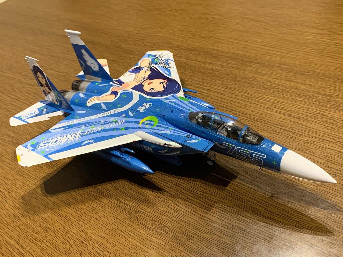 1/72 F-15E 如月千早（ハセガワ） 令和になってから作ったアイマス機