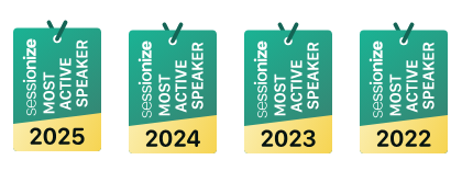 marco_r_73's tweet photo. I’m really excited to share a milestone that means a lot to me: I’ve been recognized among the top 3% most active speakers in 2025 by #Sessionize https://t.co/aPeHxnU72a