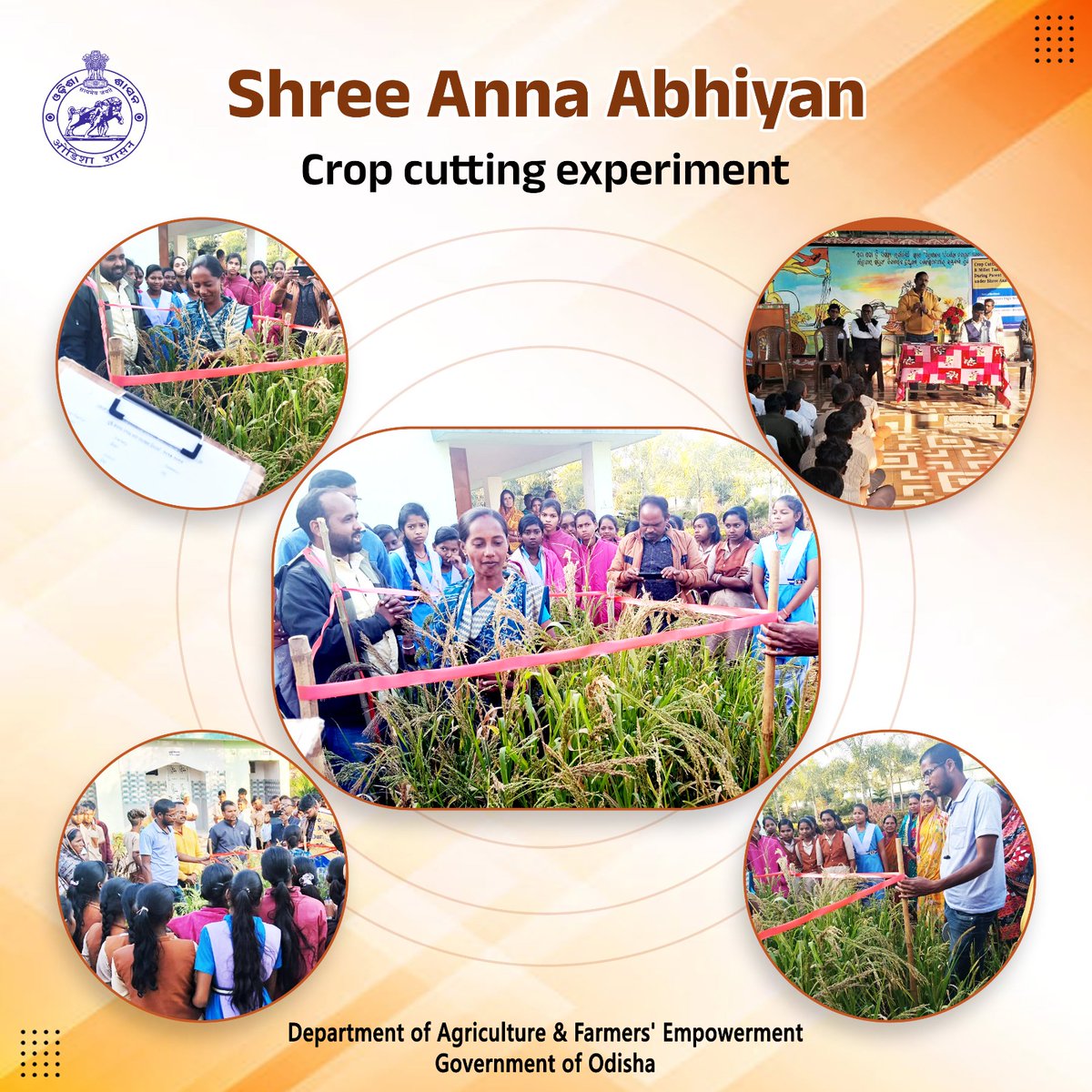 କୃଷି ବିଭାଗ, ଓଡ଼ିଶା tweet media