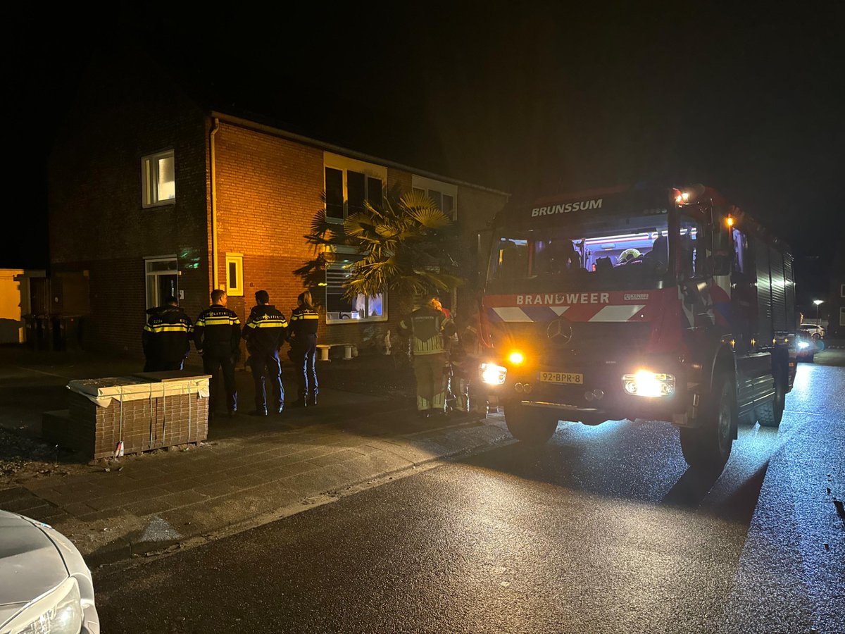 Politie onderzoekt mogelijke explosie in Amstenrade