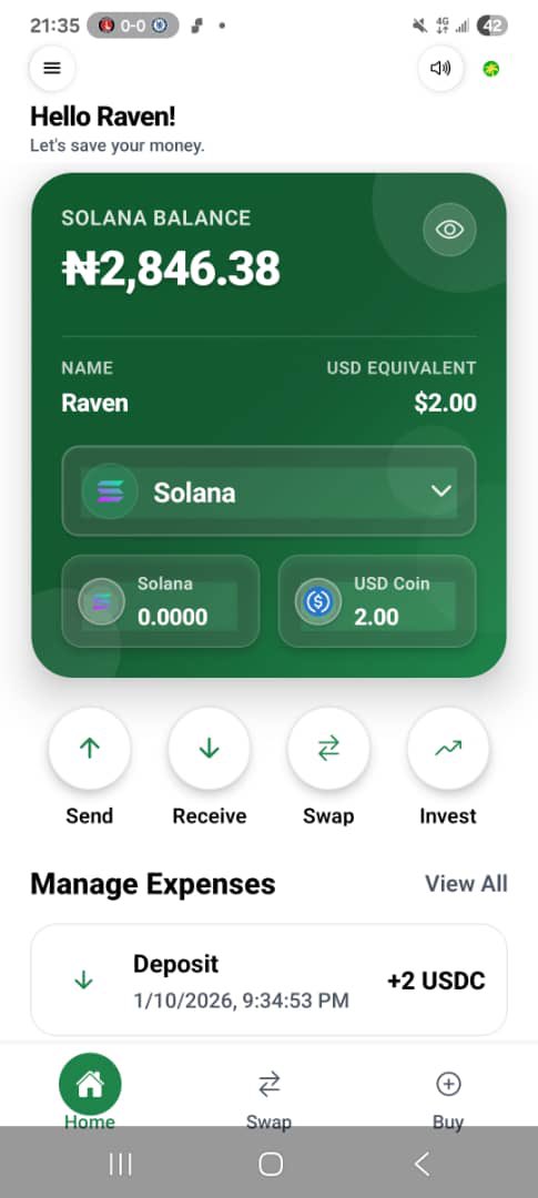 lunaticoonchain's tweet image. Spend crypto seamlessly in your local African currency 💴
From Naira to currencies across the continent 🤝
Lower fees, high-yield staking, and true financial freedom through DeFi.

SAWA Wallet - bringing FIAT to DeFi.
Join the waitlist 👉 sawawallet.org
