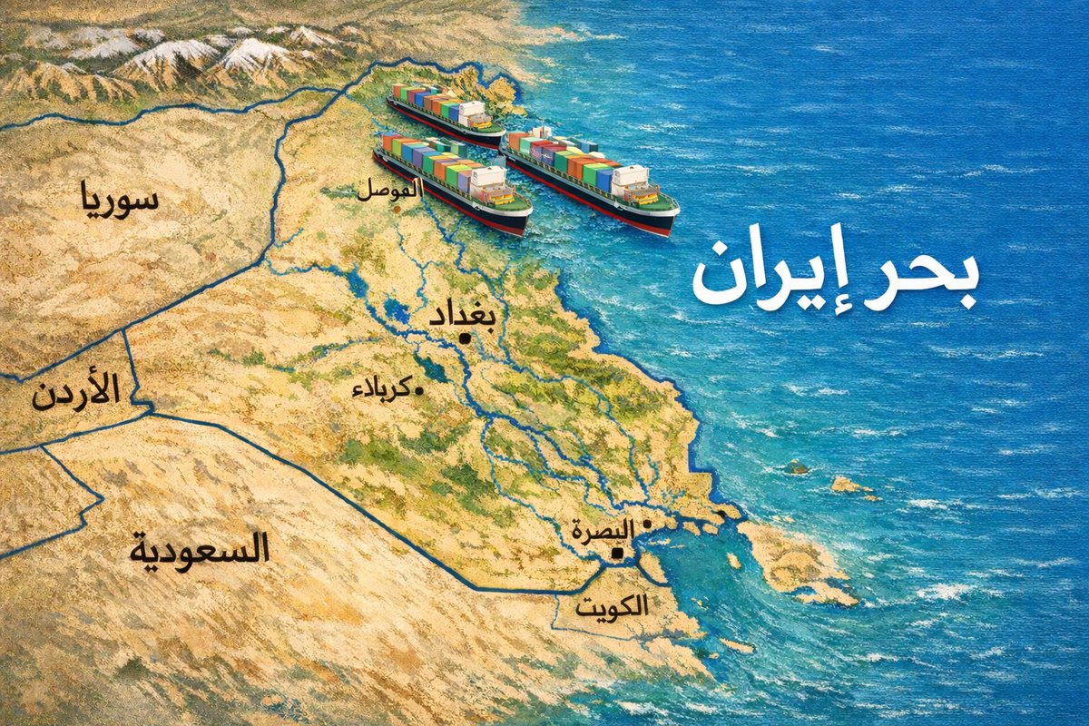 782013Saman's tweet photo. هكذا يتصور مدير المنافذ الحدودية العراقية منافذ اقليم كوردستان ،عندما قال  في جلسة البرلمان ان البواخر تلف من ميناء ام قصر الى منافذ اقليم كوردستان. https://t.co/L0i0RoL0Xw