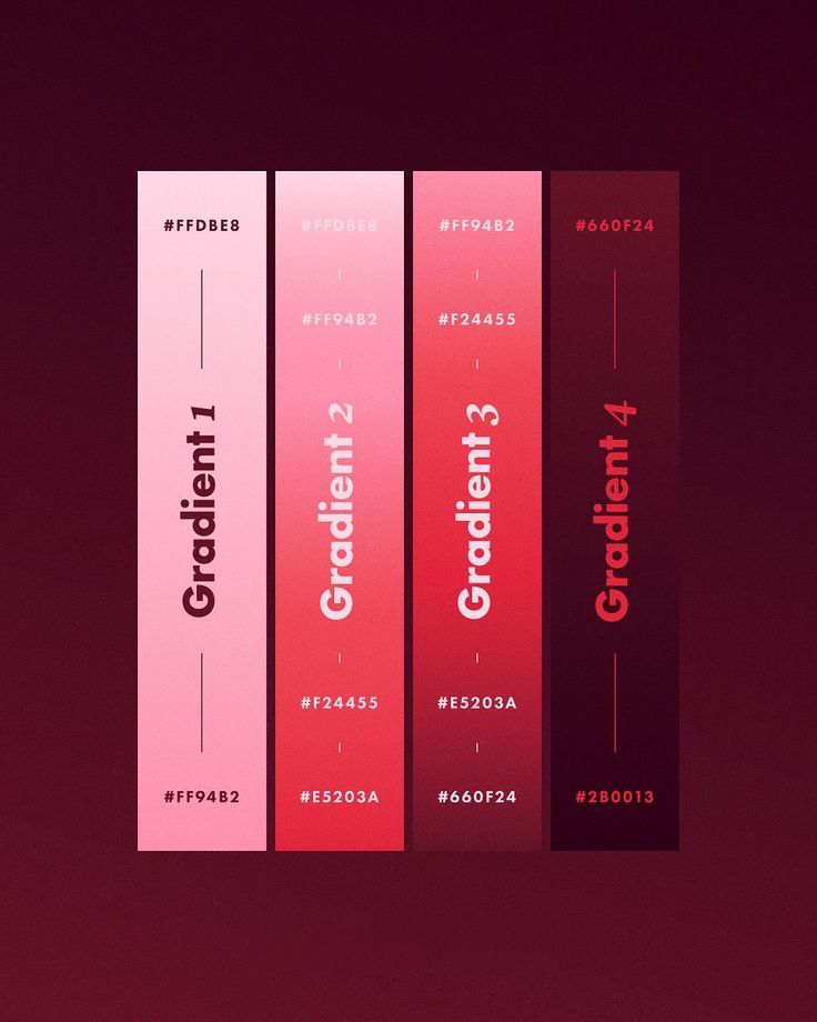 Gradients for premium branding and designs.  
Repost &amp; save for later.