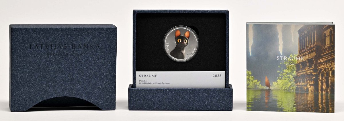 Neu am Lager: Lettland 2025 5 Euro Flow PP: Lettland : 5 Euro Flow 2025 PP  Preis: 319 Euro dlvr.it/TQK7XL