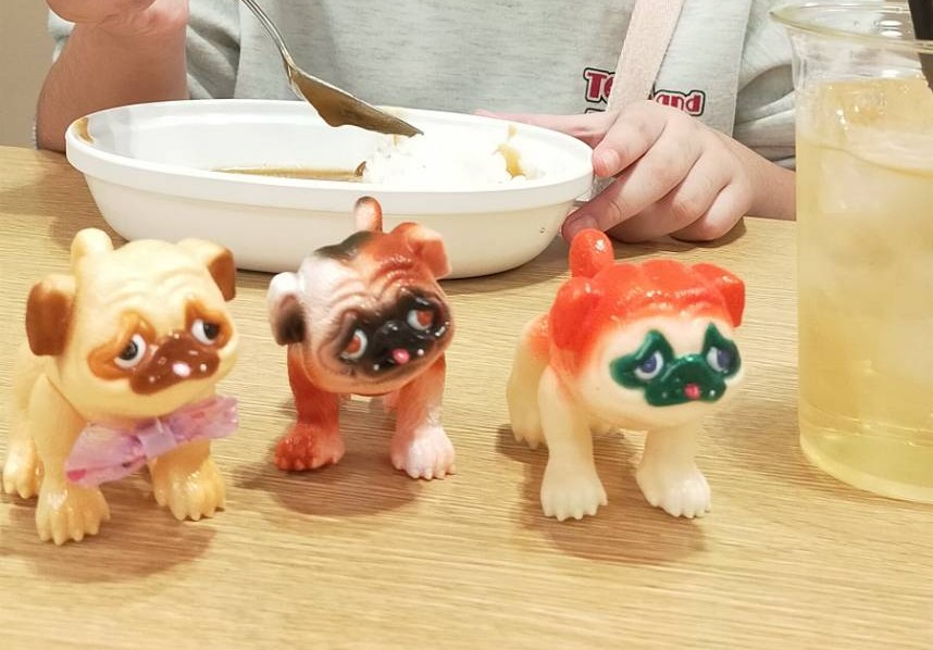 パグ獣 アキパグ AKI PAGU ソフビフィギュア タケヤマノリヤ PUGKINGDOM/AKI PUG タケヤマノリヤ/ピコピコ パグ獣 fluorescent