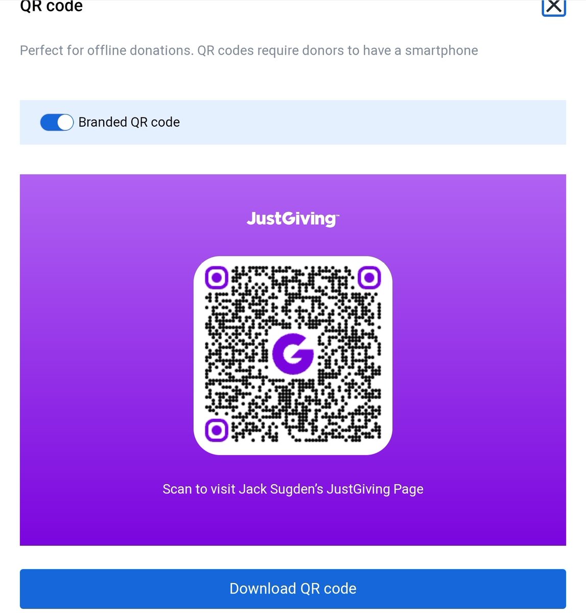 SFoodbanks's tweet image. For your convenience you can also click on the QR Code to make a donation