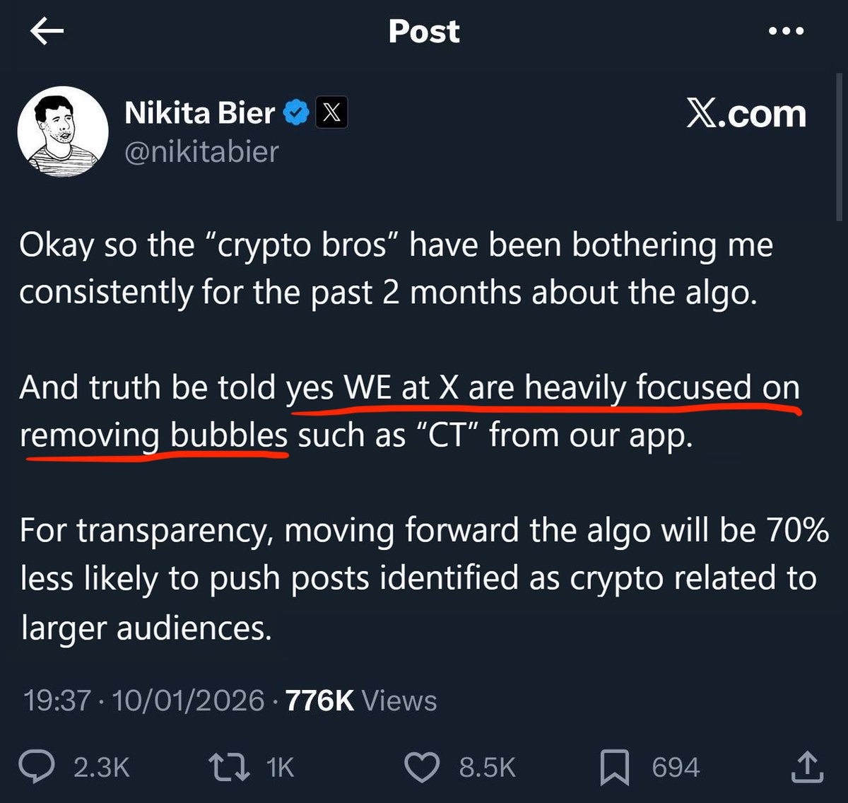 dom_scholz's tweet image. ~ The Space ~

There is incredible potential in this new method of crowd investment. While I learn the ins and outs of the crypto world, the crypto world needs to learn about the dev world.

Let me preface this by saying I actually have a background in crypto myself (as many devs…