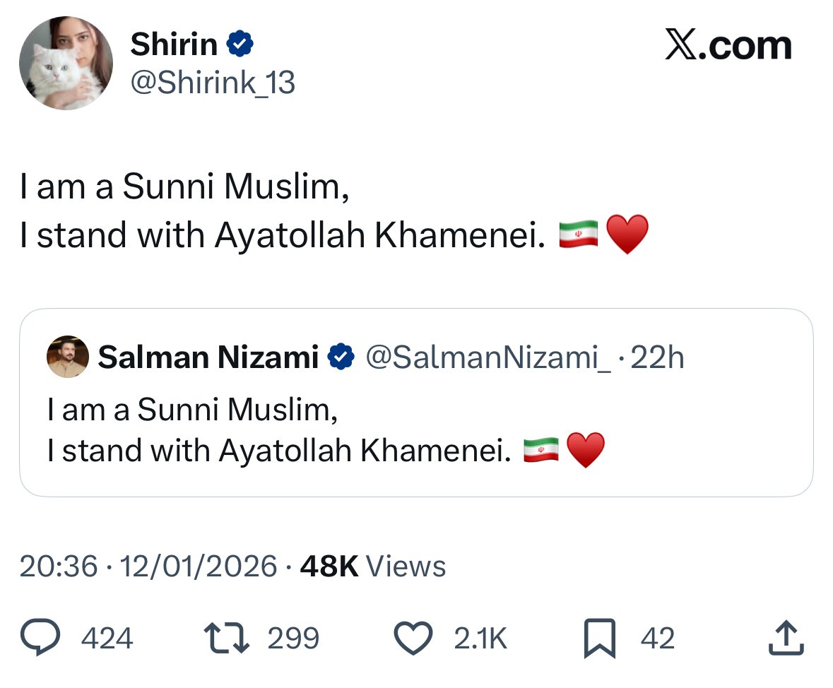 aziz0nomics's tweet image. I am a Palestinian, and I stand with the Iranian protestors for freedom, and against Ayatolah Khamenei 🇮🇷