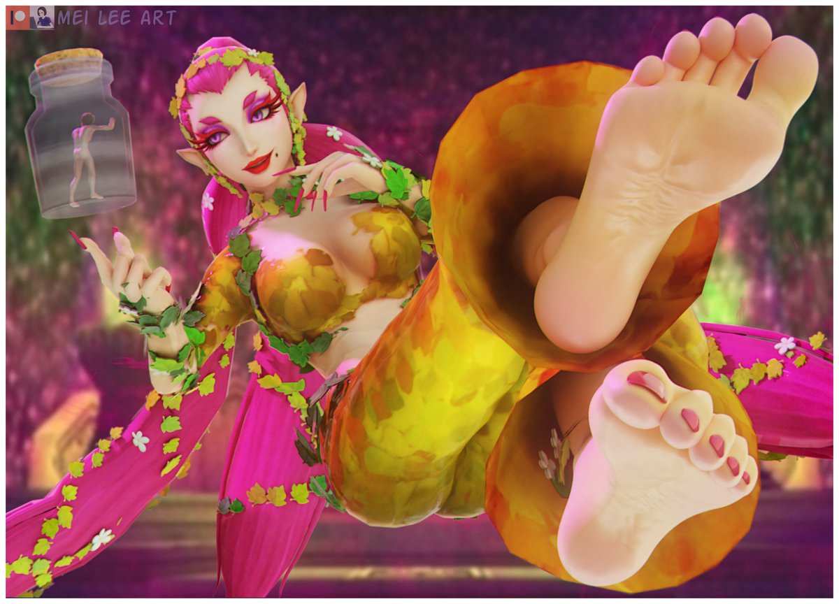 Blender Render #51
Another self-indulgent render, I was a huuuge fan of Great Fairy's design from the first Hyrule Warriors game. I mean, her moveset wasn't great... But big, barefoot lady. What's not to like 🤣?