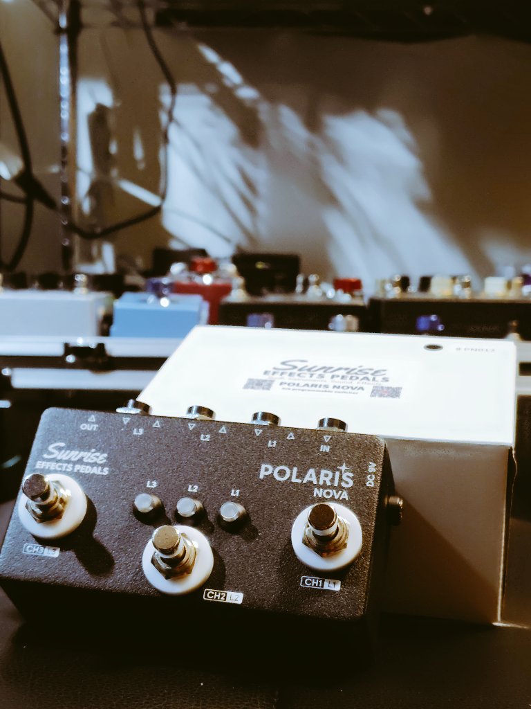 ギター Sunrise Effects Pedals Polaris 12187321b9c513c15ca4b8f370fd5e