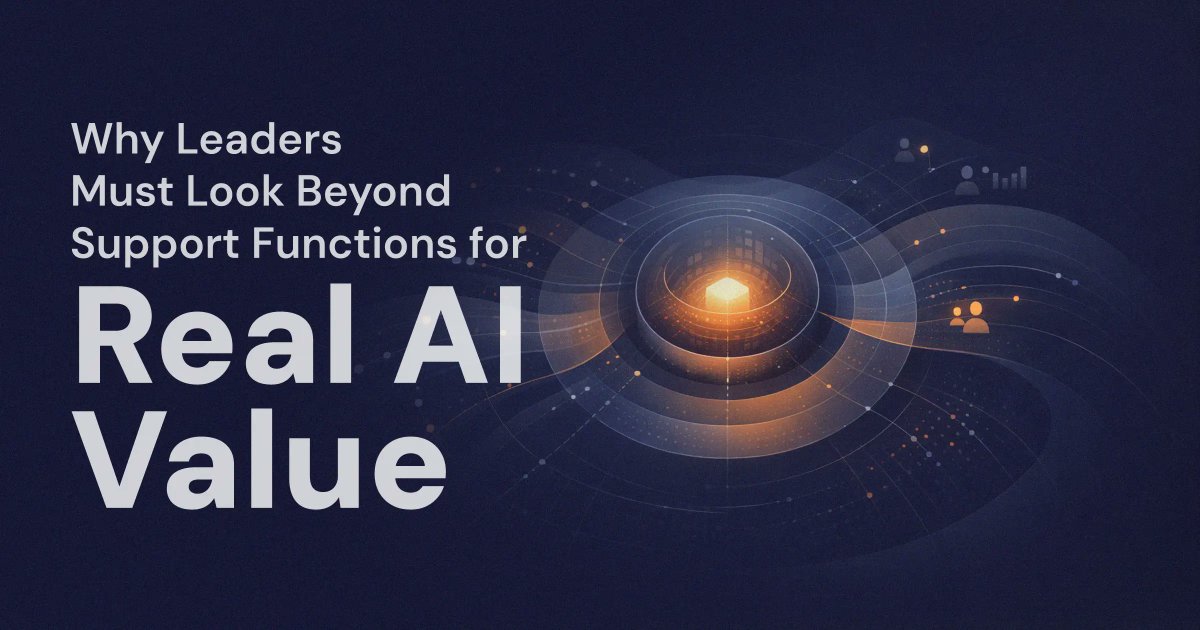 Most #AI pilots stall not because of the tech, but because AI is applied in the wrong place.

Real advantage comes from embedding AI into core business decisions and workflows, not support functions.

Read more 👇
neworbit.co.uk/blog/post/AI/a…

#DemystifyingAI #Naitive #NewOrbit