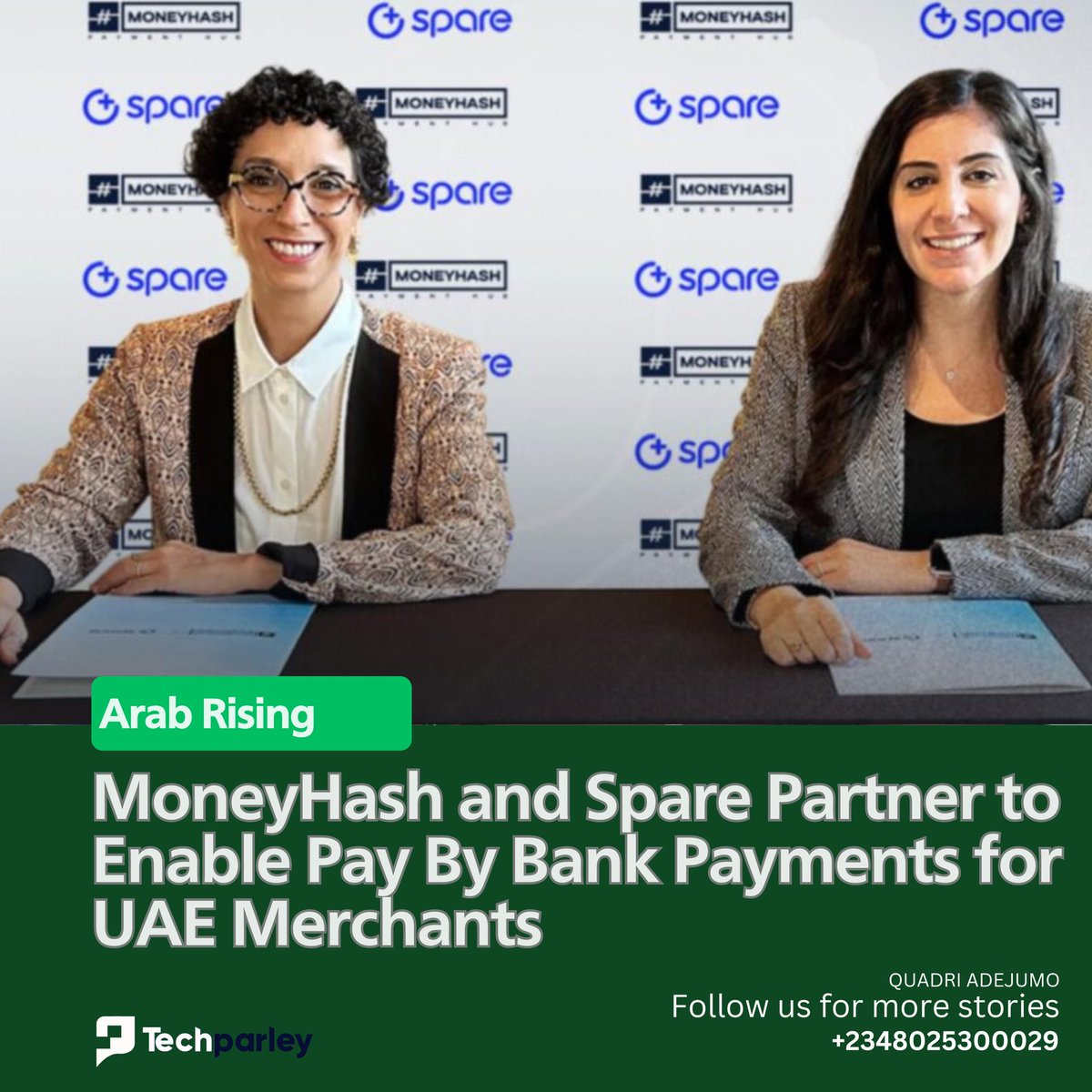 Payment orchestration platform, <a href="/MoneyHashHQ/">MoneyHash</a> , has entered into a strategic partnership with <a href="/tryspare/">Spare</a> , a regional open banking infrastructure provider, to enable merchants in the United Arab Emirates to offer Pay By Bank payment options.

The collaboration is designed to help