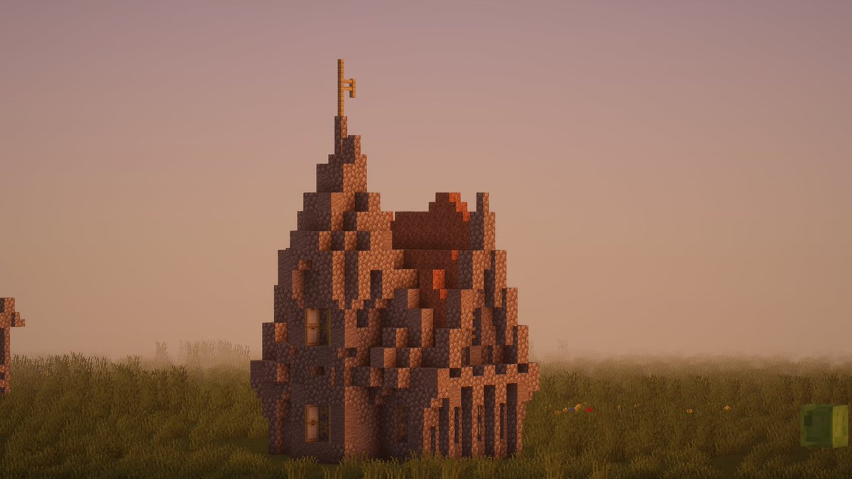 Fr_mdn's tweet photo. サバイバル仮拠点のための試作～
#minecraft建築コミュ #Minecraftbuilds https://t.co/LD9ELSliqk