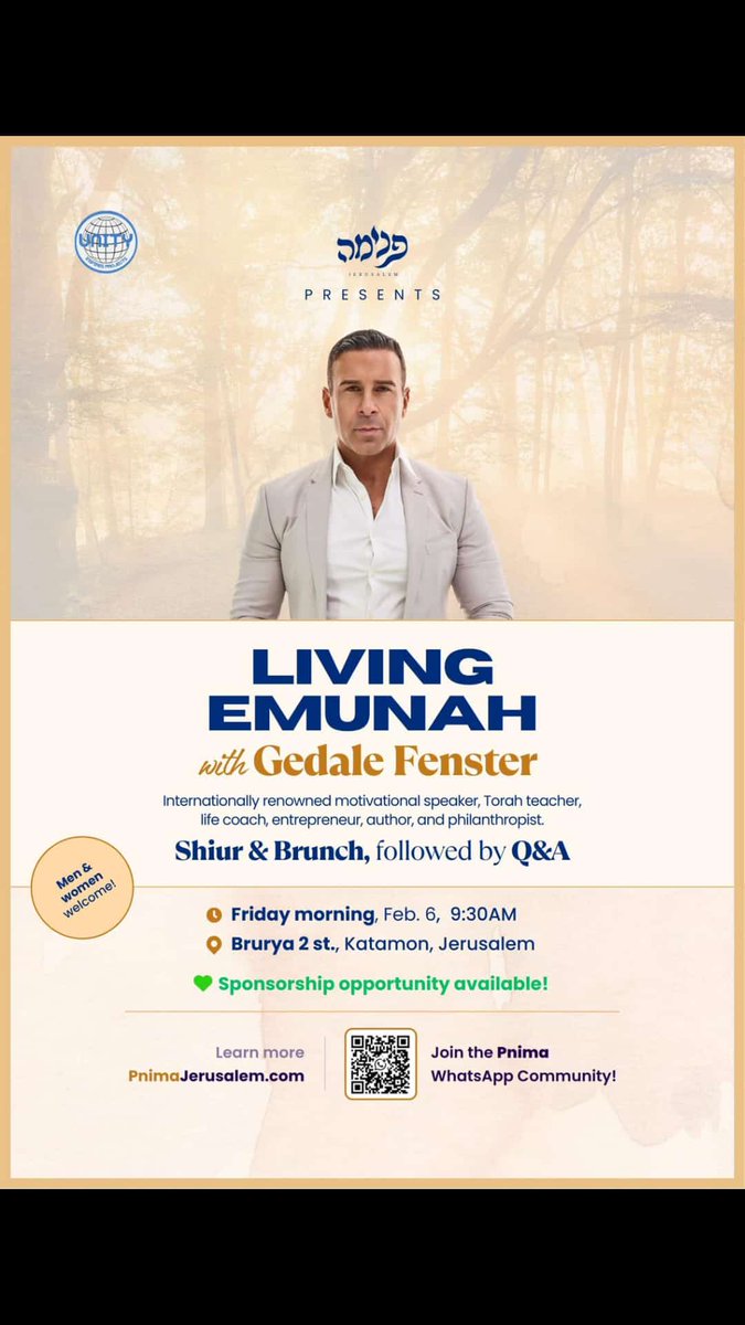 midnightrabbi's tweet photo. A special @GedaleFenster collaboration as part of Gedale’s #Israel 🇮🇱 Tour - warm Erev Shabbat Brunch Feb 6th hosting by the growing community of https://t.co/OshWjKvdbr x for #Gedale’s main events https://t.co/sP4YPMGxcU x #Unity Bookings - https://t.co/ozF0p8KojG
@GoldsmithEli https://t.co/Kida2aHJEB