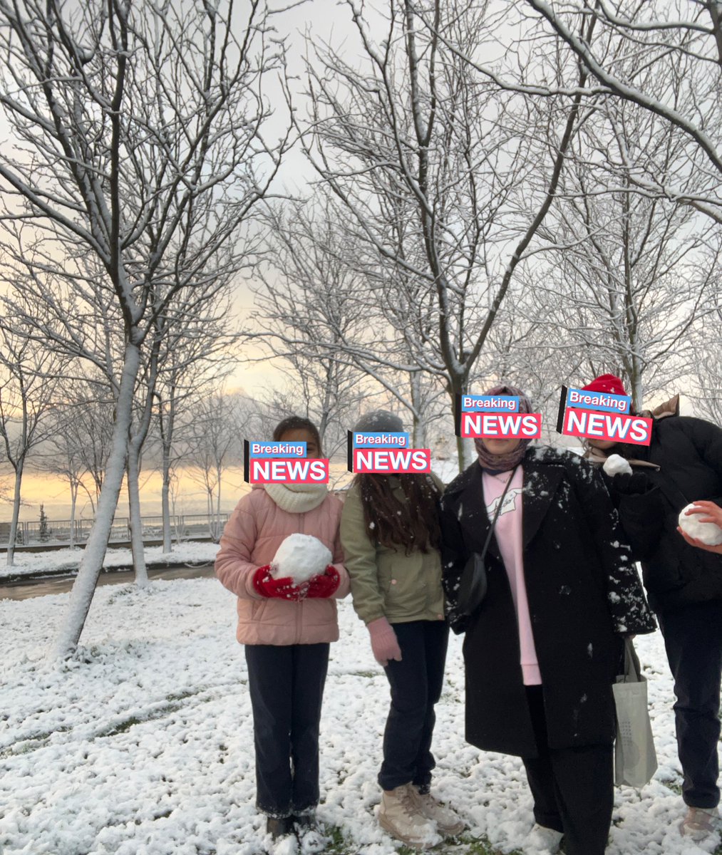 Neyse şükürler olsun kar gördük