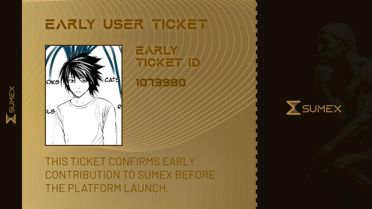 I want to become one of the EARLY BIRDS in <a href="/Sumex_Labs/">SUMEX | Web3 SuperApp</a>!

Only 15,000 roles - and they’re getting claimed fast.

Their first OG-PASS wave was claimed in just one day, I’m not missing this one.

TGE SOOOOOON!

btw - check out my excellent ticket