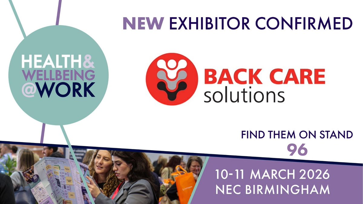 Health & Wellbeing at Work 2025 tweet media