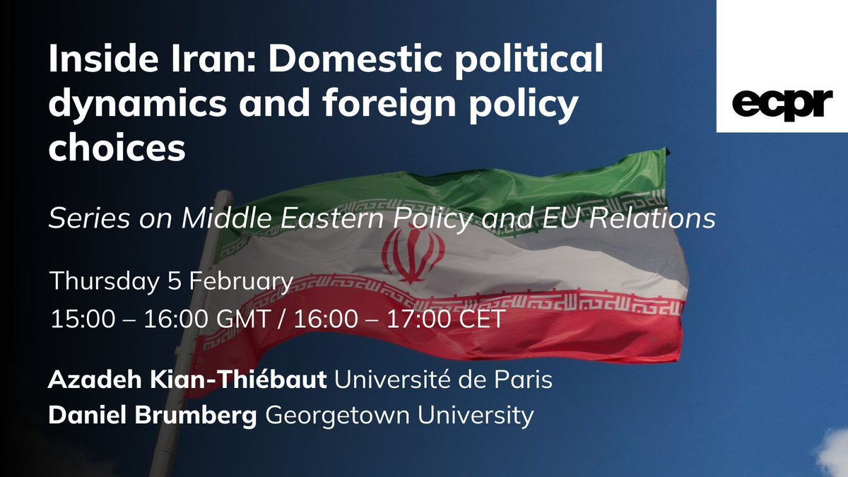 European Consortium for Political Research tweet media