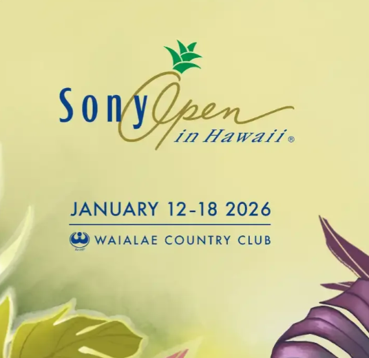 FIRST @SonyOpen OF THE YEAR & A FIRST OF MANY MAJOR @PGATOUR