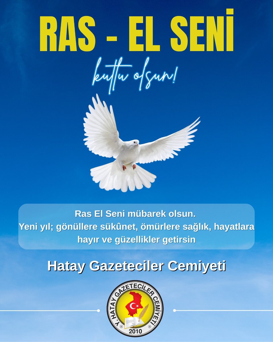 Geleneklerini yaşatarak kardeşlik ve hoşgörünün en güzel örneğini sergileyen tüm vatandaşlarımızın Ras-el Seni Bayramı’nı kutluyor, bu anlamlı günün toplumsal birlik ve beraberliğimize katkı sunmasını diliyorum.