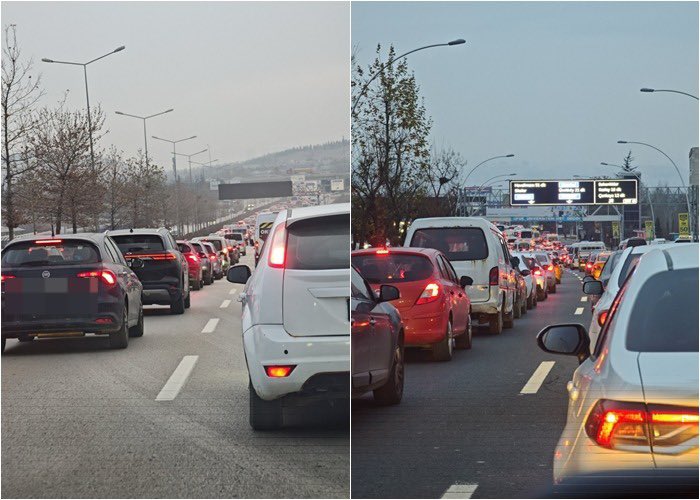 Ankara kilit, vatandaş yolda.

Vatandaş trafikte saatlerini kaybediyor. Hizmet değil söylem belediyeciliği yapan beceriksiz Mansur Yavaş ise “Yol yaparsam trafik artar” diyerek, aslında Ankara'yı yönetemediğini kabul ediyor.

#YavaşYavaşTrafikFelç