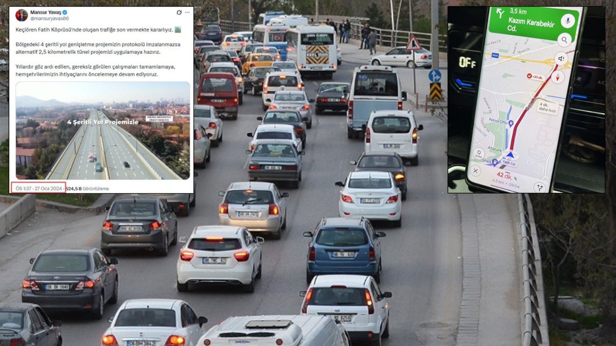 Söz var icraat yok Belediyeciliği...

2024 seçimleri öncesi Keçiören Fatih Köprüsü'ndeki trafik sorunu için yeni yol sözü veren Mansur Yavaş seçimi kazanınca "Yol yaparsam trafik artar" bahanesine sığındı.

#YavaşYavaşTrafikFelç