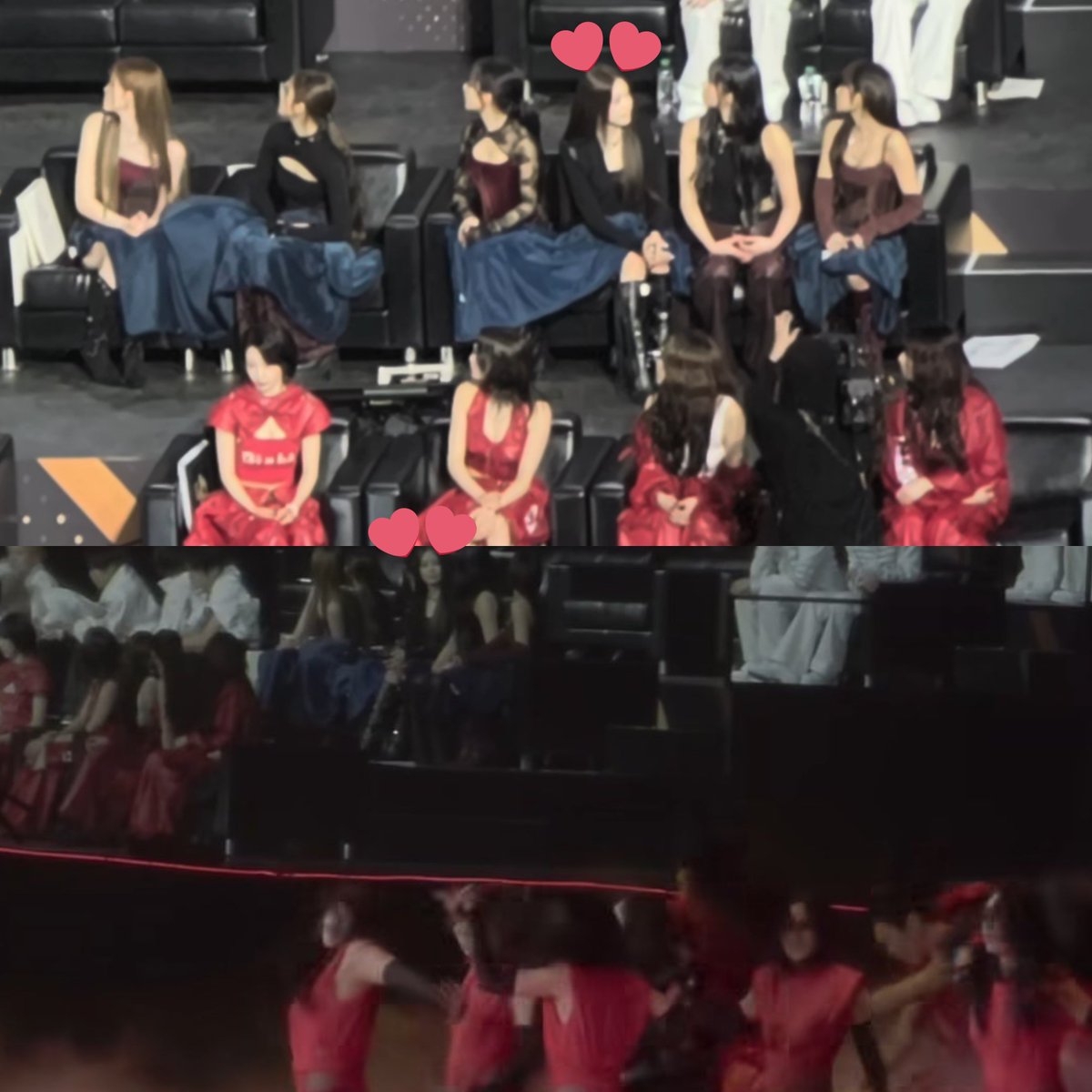 hajeemalatang's tweet image. "the stage broadcast on the electronic display board can be watched again on replay, but seeing it live is only in that moment alone..."

😭 i want to cry jeemin really be representing every real fan out there