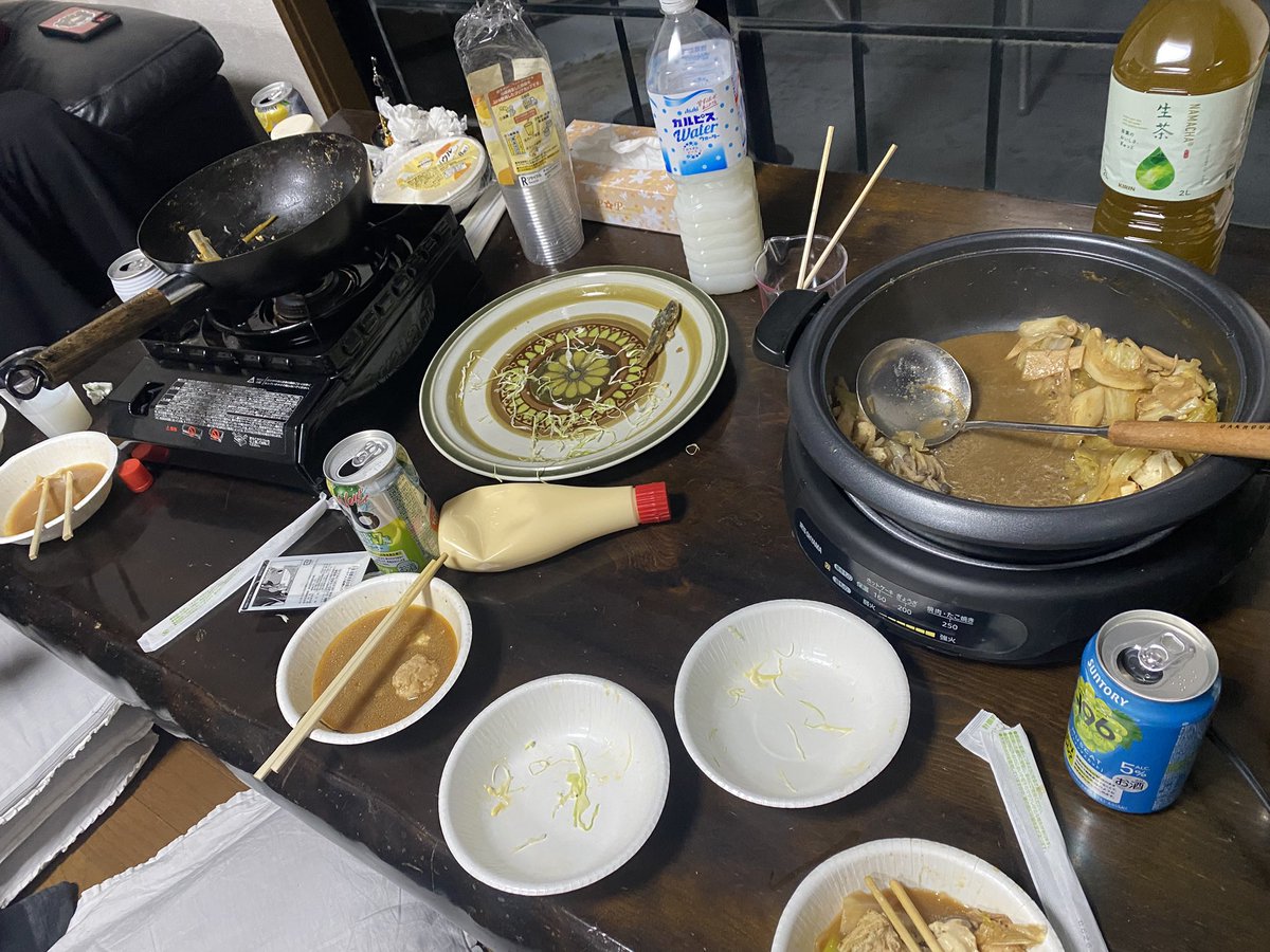 新年会鍋パ！
酒飲み過ぎてベロンベロンです…
#ととみて