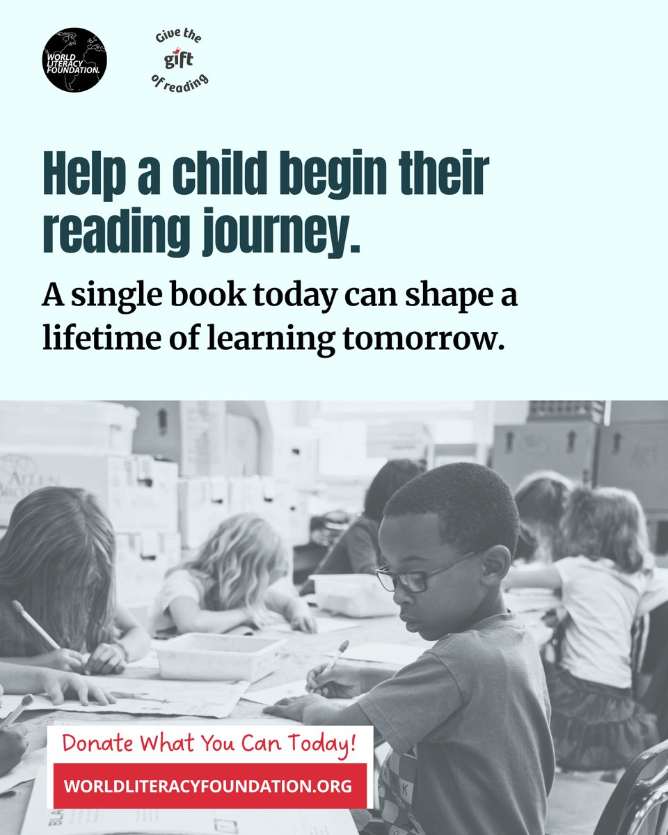 World Literacy Foundation tweet media