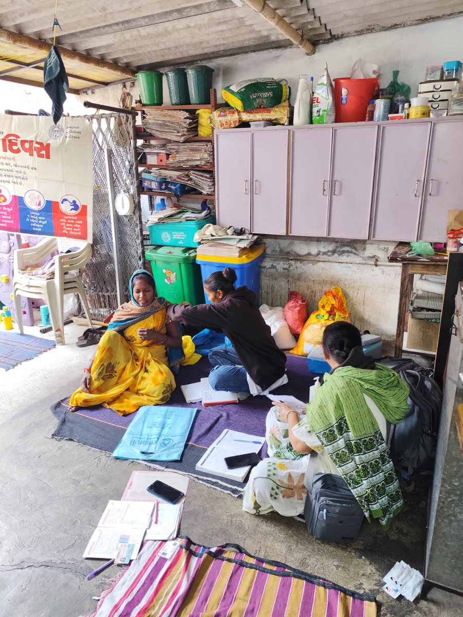 Mamta Divas @ Shivshankarnagar-A
New Ambawadi UPHC, Ahmedabad Municipal Corporation Health Department, conducted a Mamta Divas session to strengthen maternal and child health care in the community