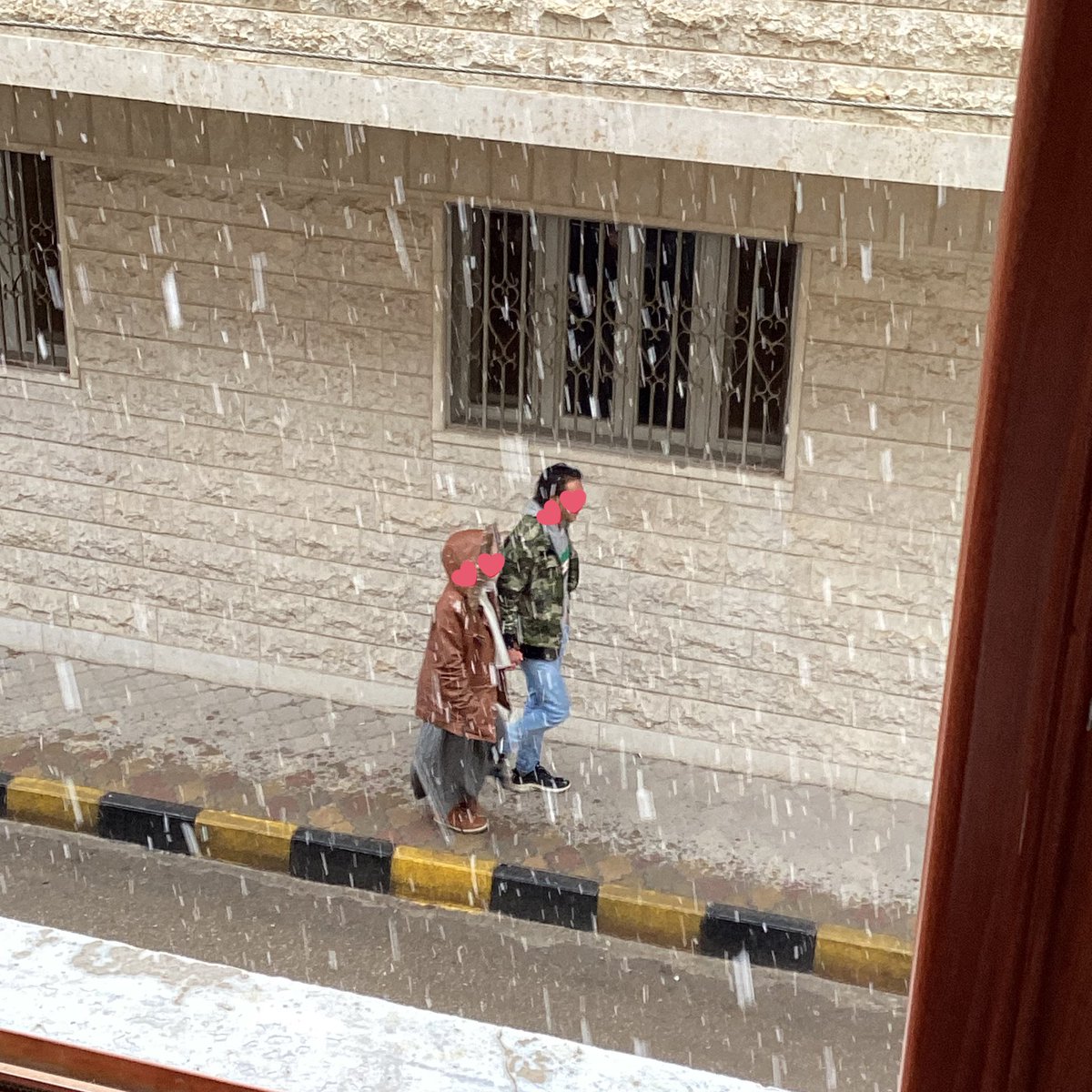 حتا ثلج بلادي غيييير 🌷❄️