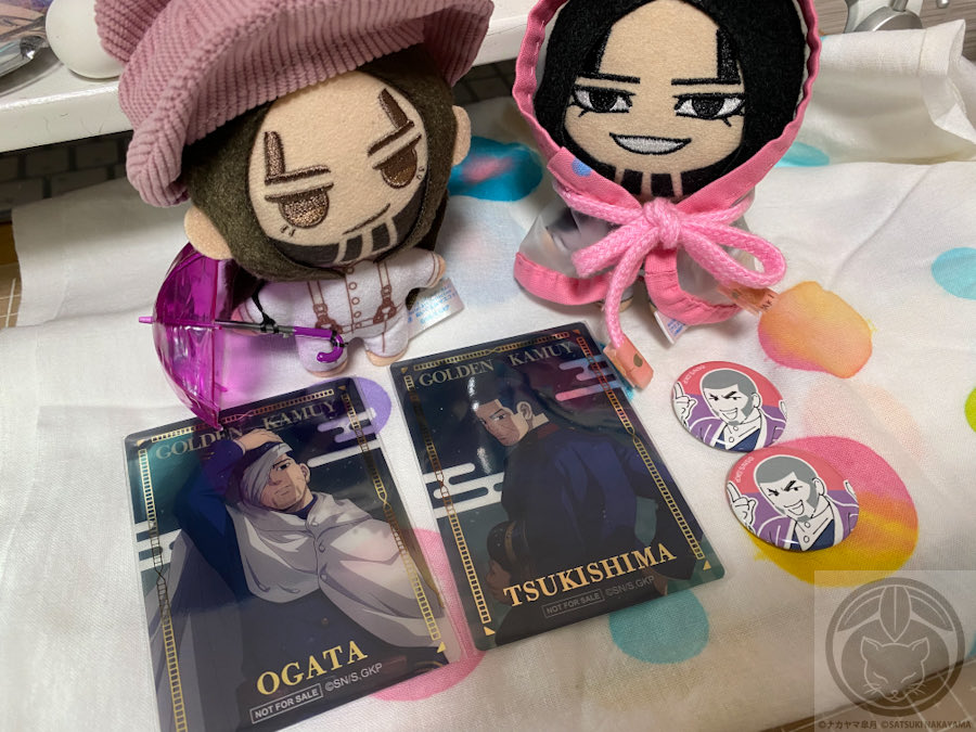 特典は尾形さんと月島さんでした

記念に買ったブラインド、2個とも白石だった😂
どんな確率なの