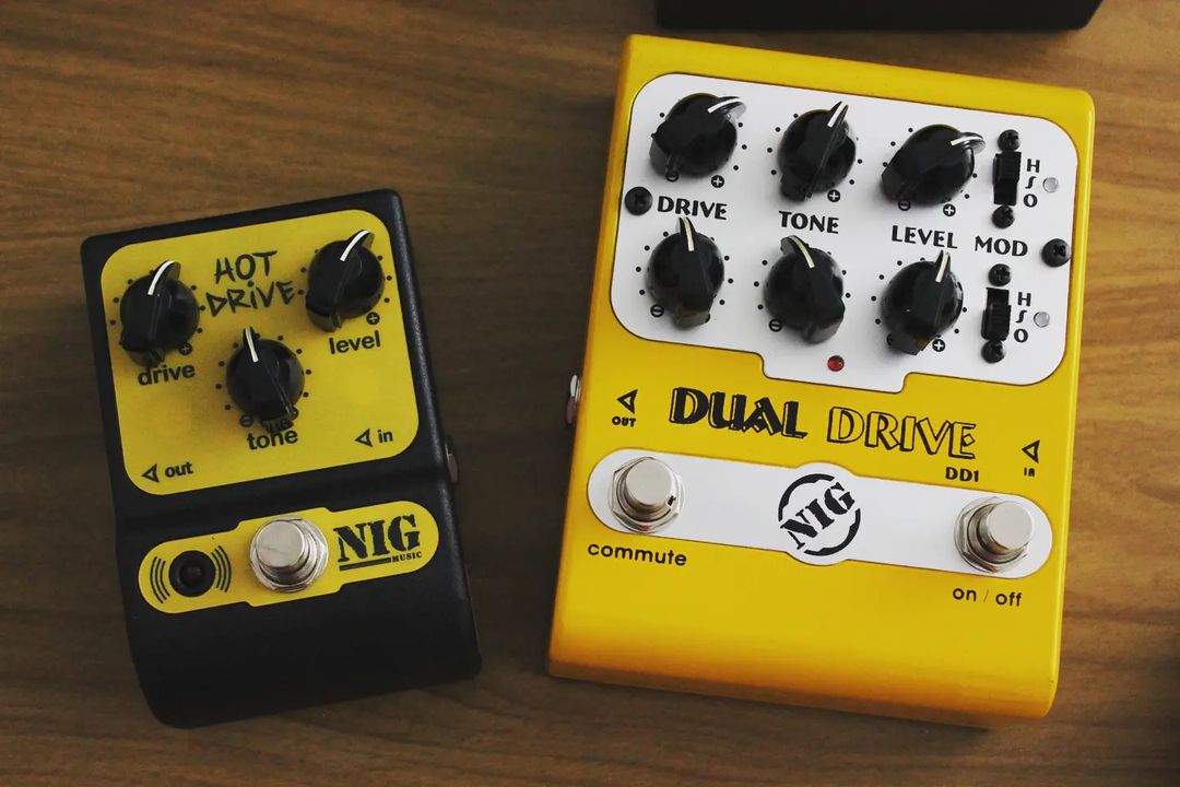 Família de drives da NIG. Hot Drive e Dual Drive. Já conferiu esse timbre? 🎸🎶🎛🔥