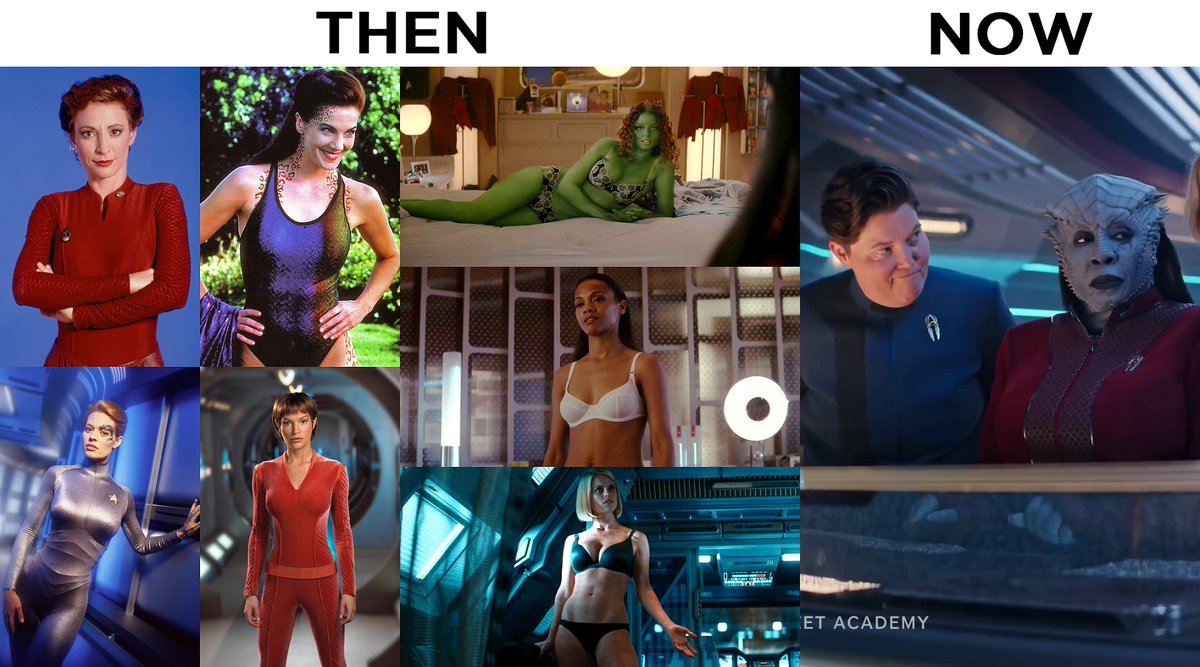 #StarTrek THEN vs #StarTrekStarfleetAcademy NOW - What The Fuck Just Happened?