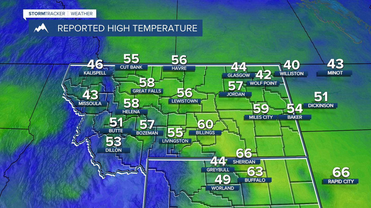 MillerRobson's tweet image. Here’s how #Monday wrapped up.

#BillingsMT #mtwx #wywx