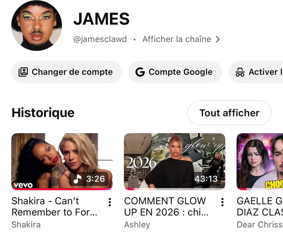 Ce matin je me suis mis à écouter ça sans savoir 😳 mon subconscient s’est rappelé ou quoi