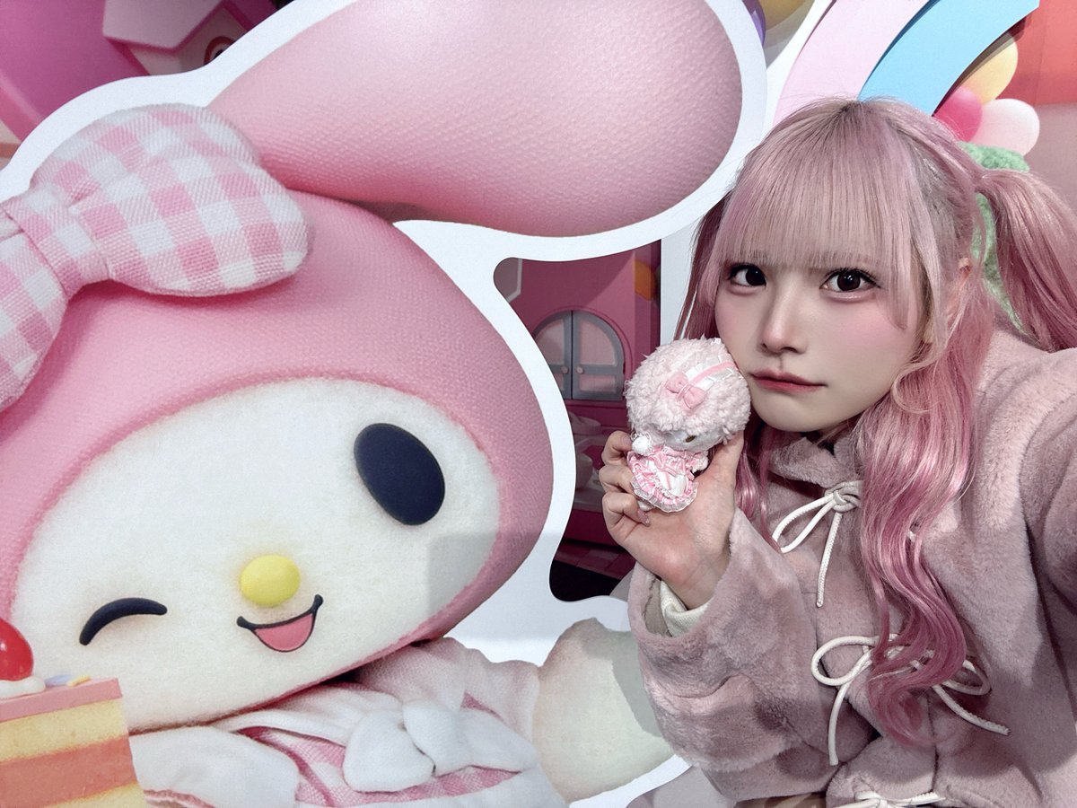 ピンク担当の大先輩に会ってきた🎀❤︎