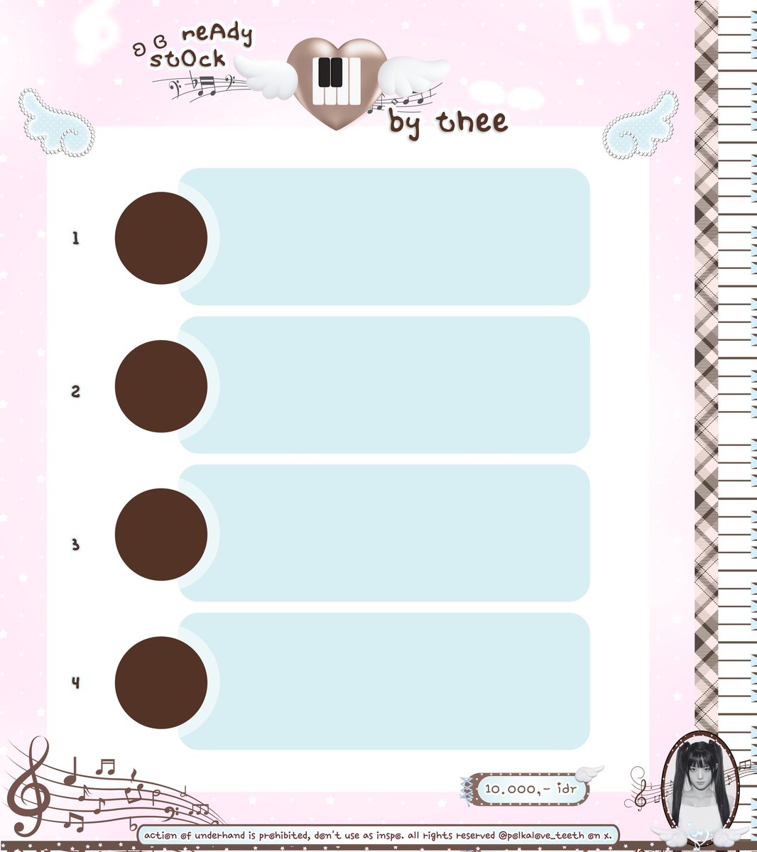 polkalove_teeth's tweet image. 🎼 🎹 a repost would help, thank you! ₊ ⊹

🦷🪽thee, mengenalkan sebuah setup baru bernuansa angel melody core yang akan digunakan nantinya ... 𑣲m𖦹hon berikan 🤍 dan sayangi magical__teeth ya? aku juga mempersilakan siapapun menyampaikan pendapat _:3c

#zonauang layout