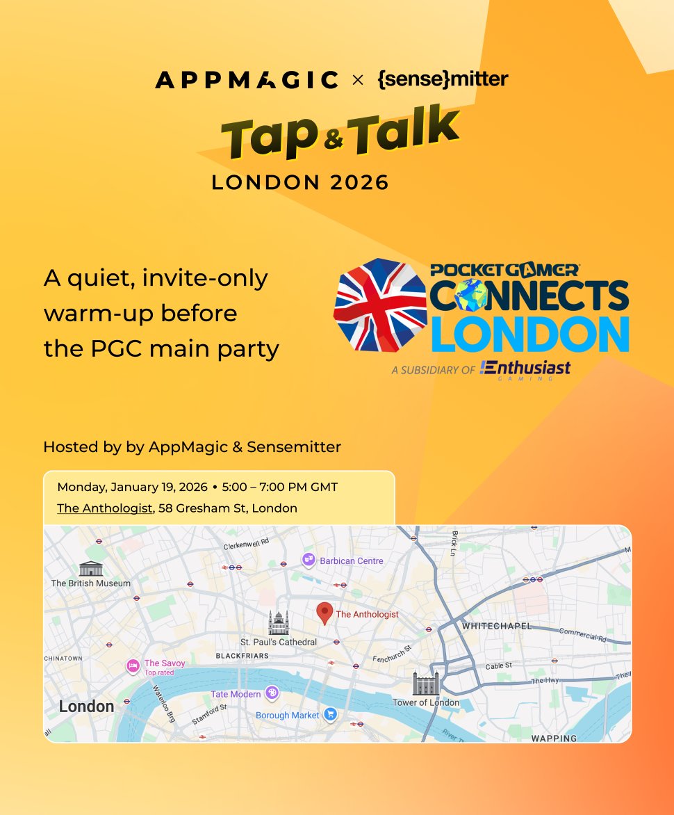 AppMagic.rocks tweet media