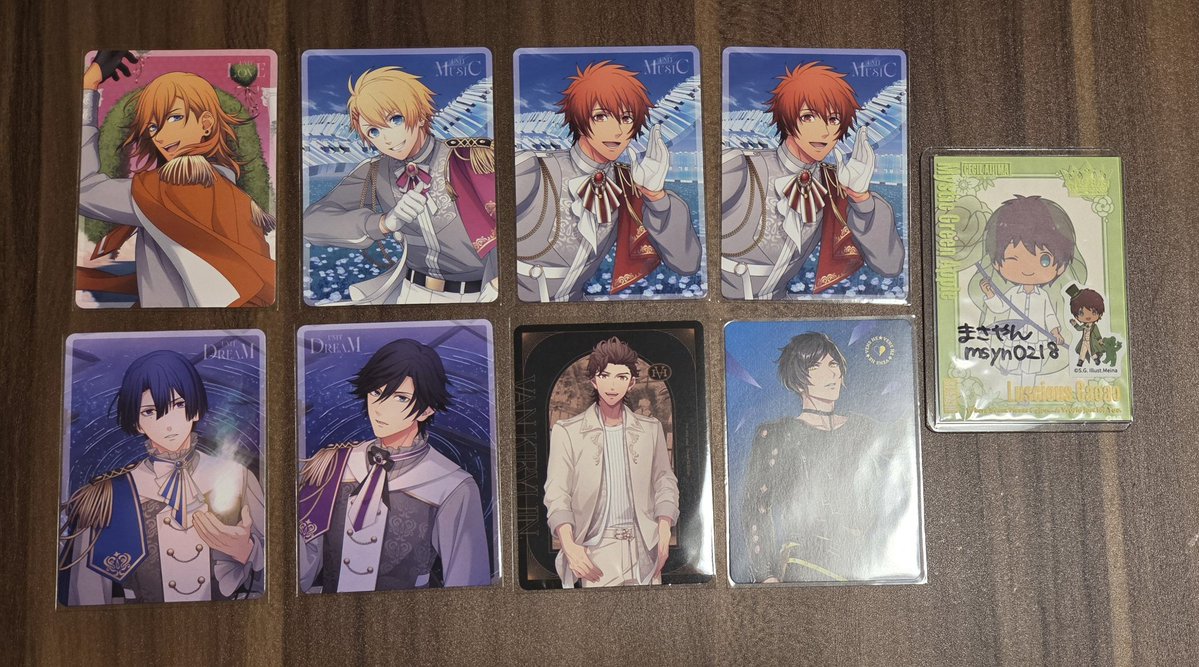 交換】うたプリ CD 特典 メセカ 譲）音也 真斗 トキヤ レン 翔 綺羅