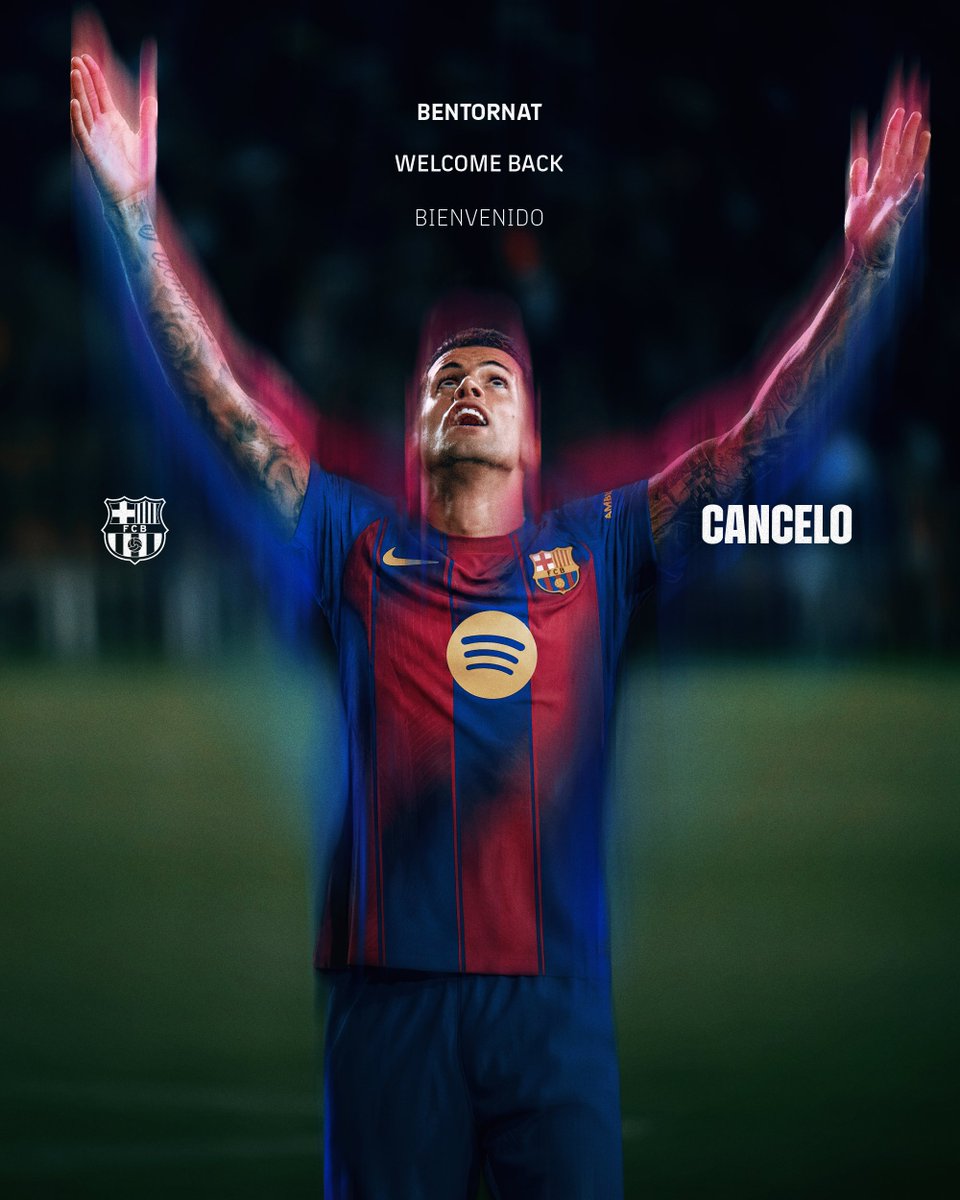 ll y a des clubs qu'on n'oublie pas. Bienvenue à nouveau, João Cancelo 💙❤️
