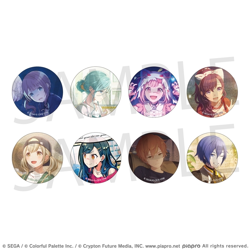 KAITO プロセカ グリッター缶バッジ vol.47 C グリッター缶バッジ イベントイラストコレクション vol.47 C